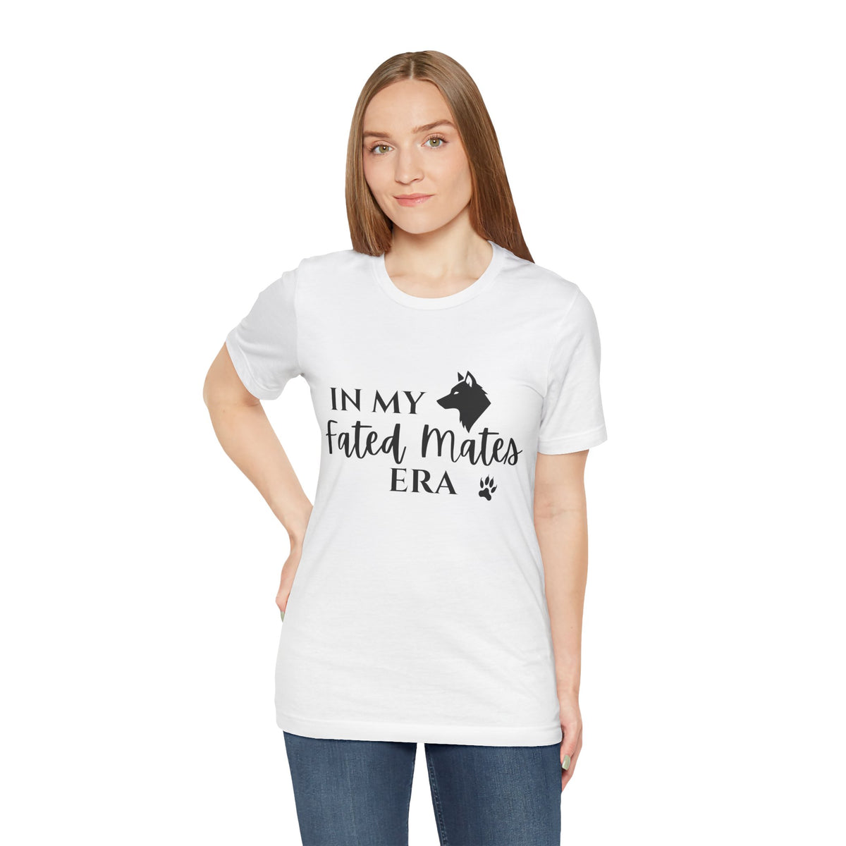In My Fated Mates Era Tee — Werewolf Paw Print Graphic T-Shirt