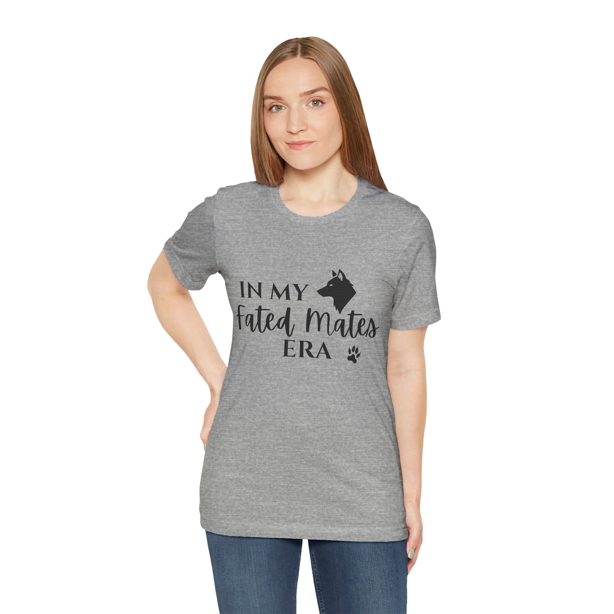 In My Fated Mates Era Tee — Werewolf Paw Print Graphic T-Shirt