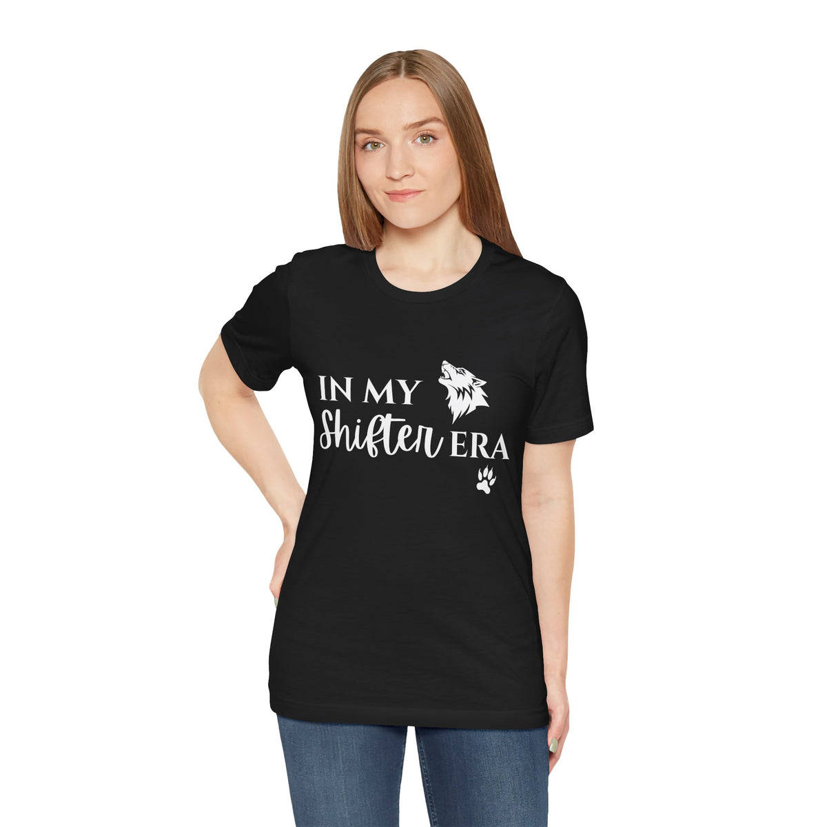 In My Shifter Era T-Shirt — Werewolf Paw & Wolf Head Graphic