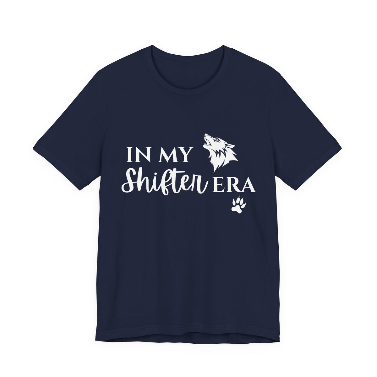 In My Shifter Era T-Shirt — Werewolf Paw & Wolf Head Graphic