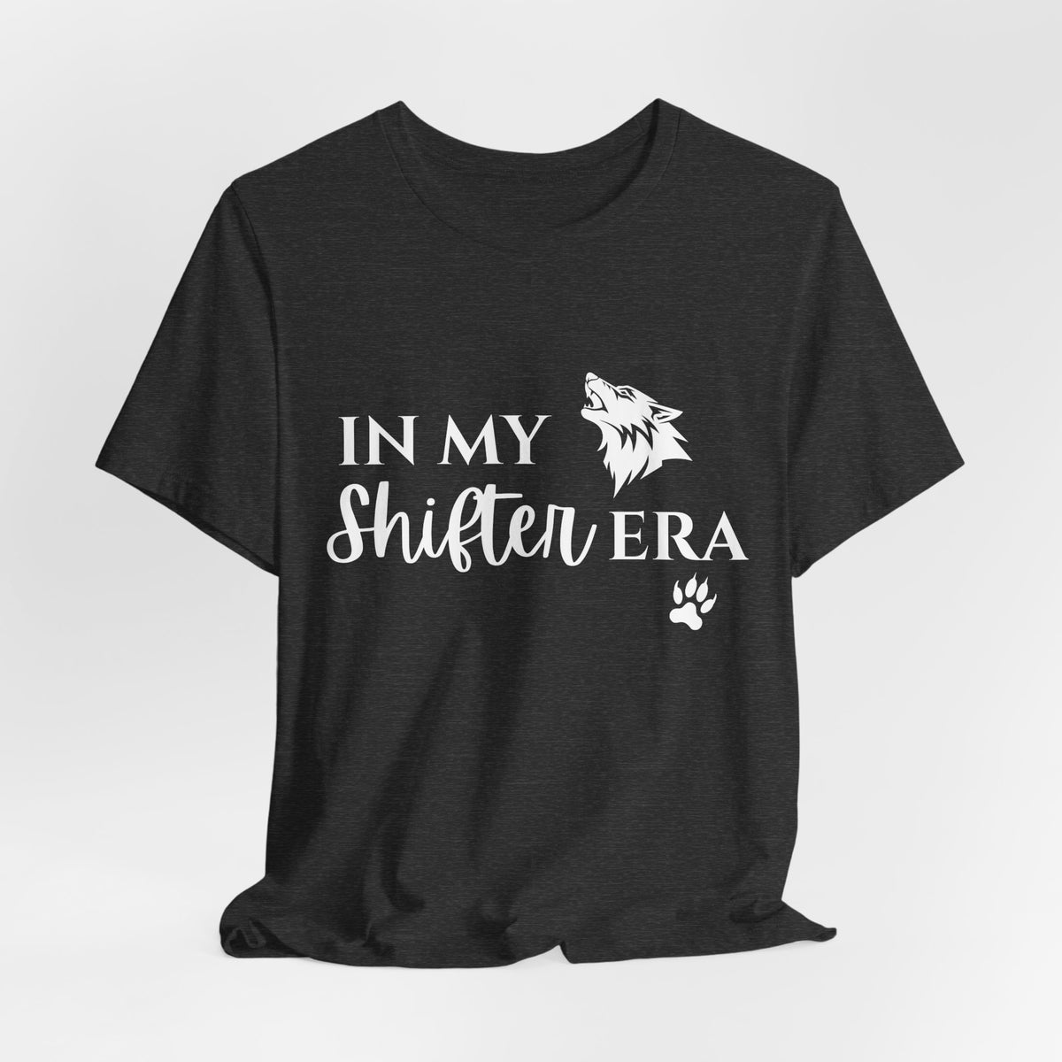 In My Shifter Era T-Shirt — Werewolf Paw & Wolf Head Graphic