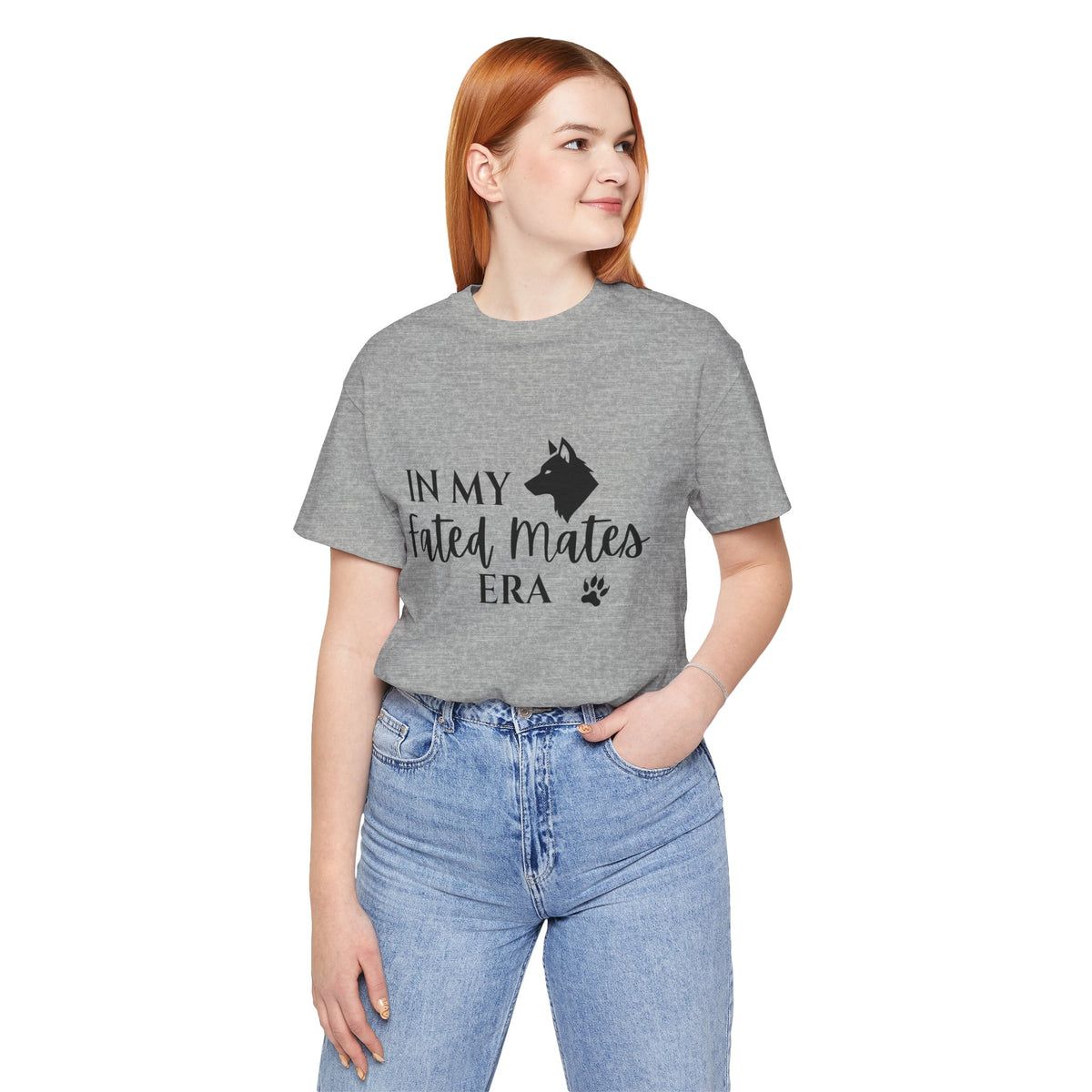 In My Fated Mates Era Tee — Werewolf Paw Print Graphic T-Shirt