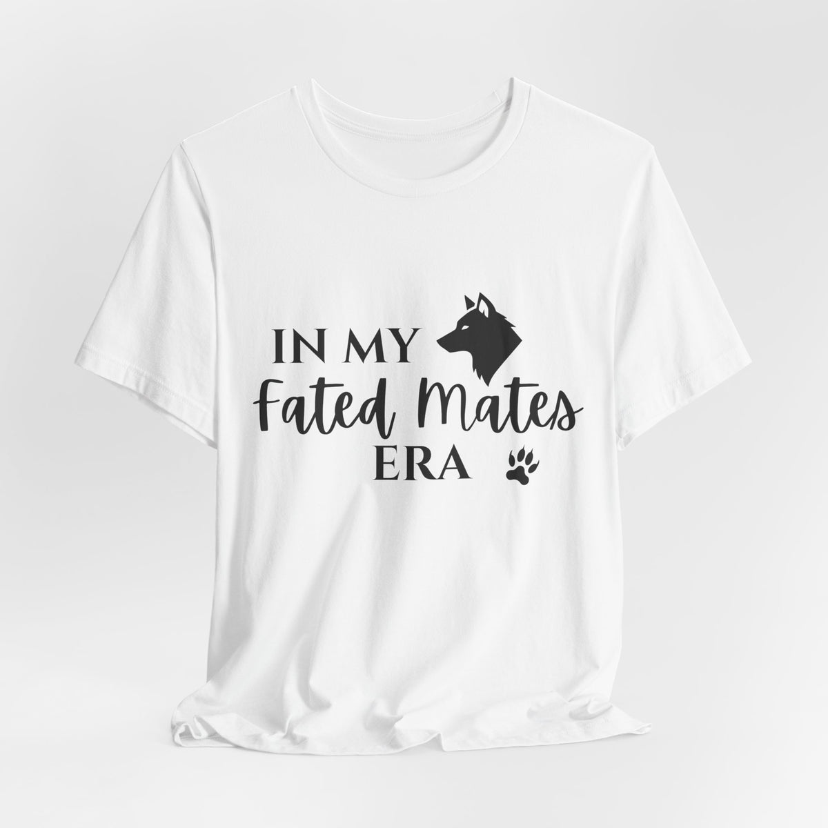 In My Fated Mates Era Tee — Werewolf Paw Print Graphic T-Shirt
