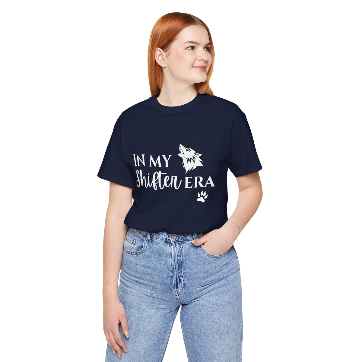 In My Shifter Era T-Shirt — Werewolf Paw & Wolf Head Graphic