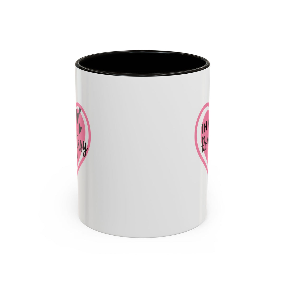 In My Romantasy Era Mug — Pink Heart Coffee Cup (11oz & 15oz)