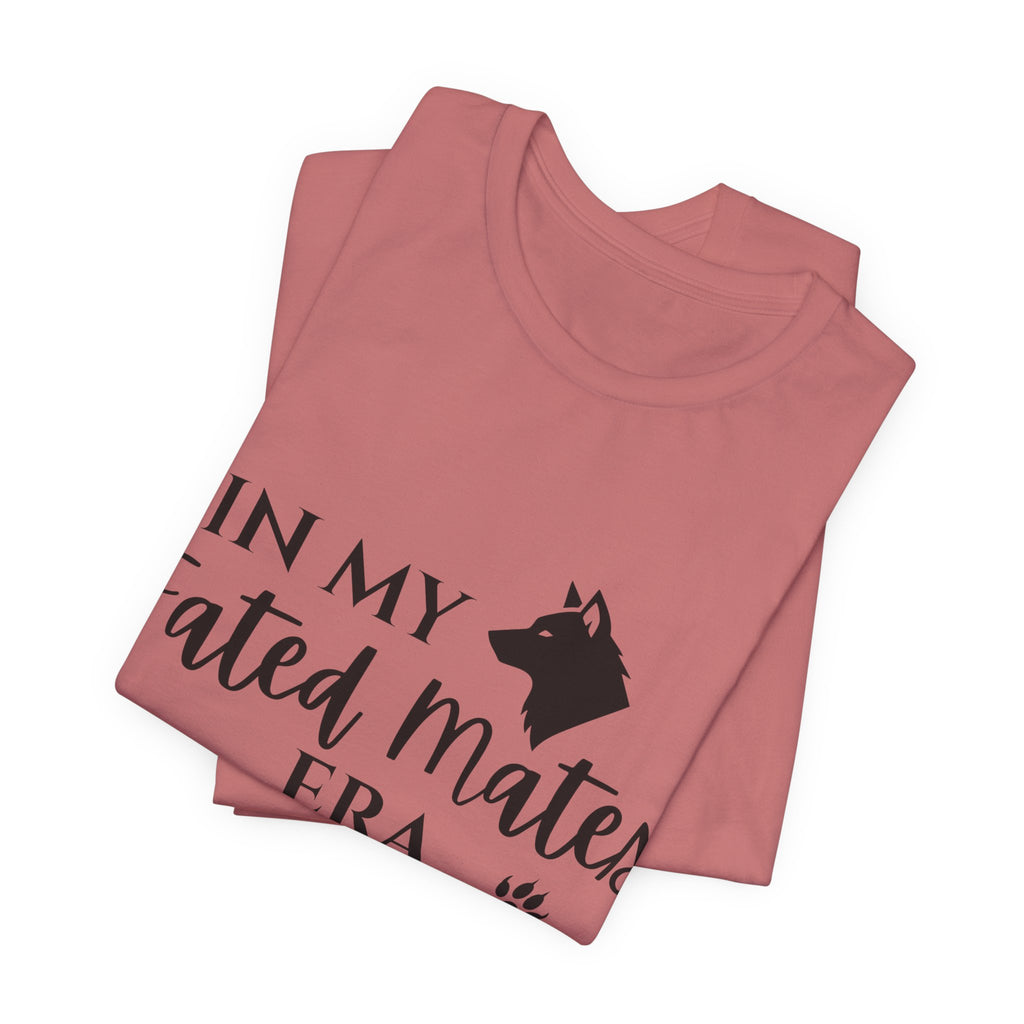 In My Fated Mates Era Tee — Werewolf Paw Print Graphic T-Shirt