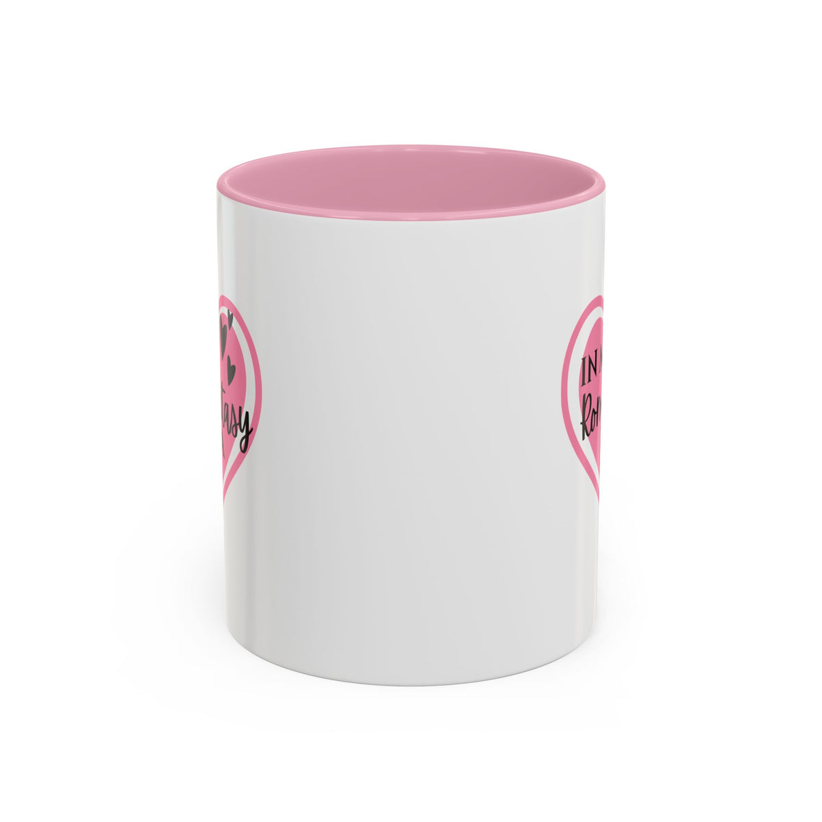 In My Romantasy Era Mug — Pink Heart Coffee Cup (11oz & 15oz)