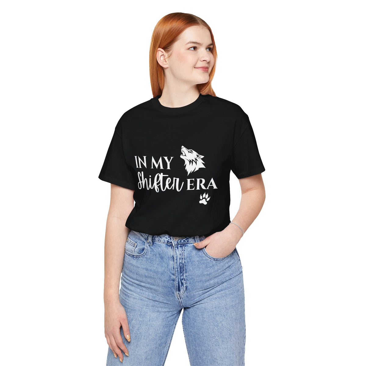 In My Shifter Era T-Shirt — Werewolf Paw & Wolf Head Graphic